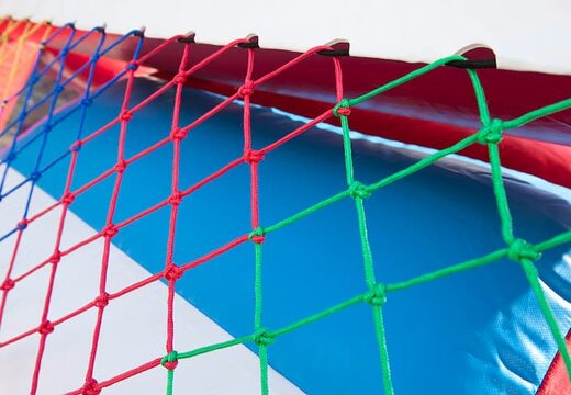 Compre un castillo hinchable con el tema de un camión de bomberos con un tobogán para niños. Ordene castillos hinchables en línea en JB Hinchables España