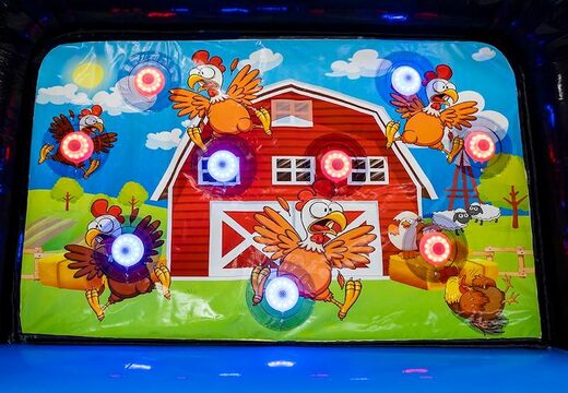 mini galería de tiro ips juego extraíble granja backsheet orden