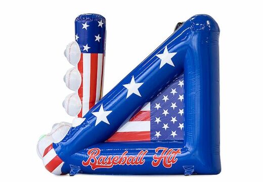Juego de interior de béisbol inflable interactivo para la venta