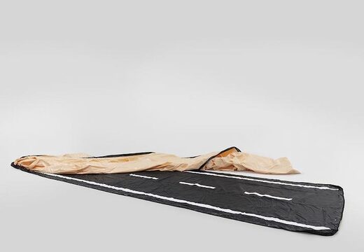 Solicite una cápsula inflable para automóvil al aire libre para estacionar su vehículo