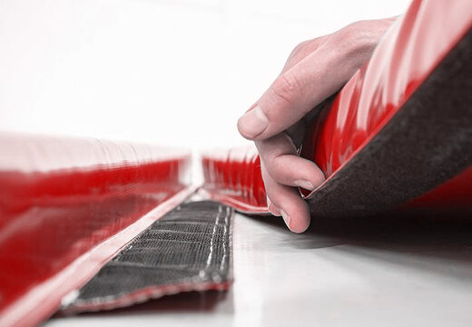 Rode valmat om bij springkussen te leggen voor de veiligheid bestellen