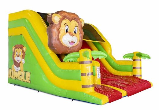 Solicite un colchón de aire inflable con tema de la jungla para niños