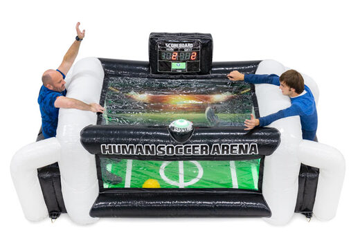 Juego de fútbol inflable interactivo para la venta