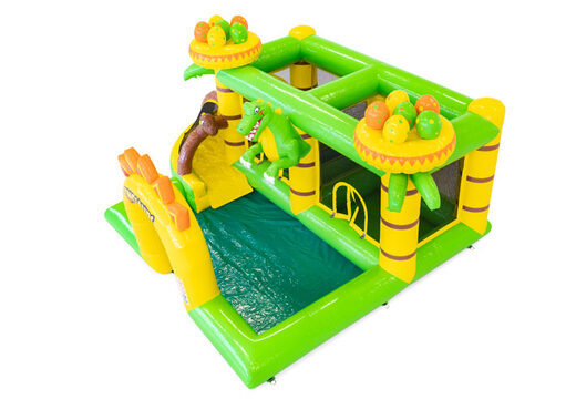 Castillo hinchable para niños con temática de Dino. Comprar inflables en línea en JB Hinchables España
