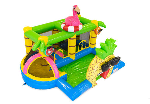 Pedir Castillo hinchable Flamingo para niños. Comprar castillos hinchables online en JB Hinchables España