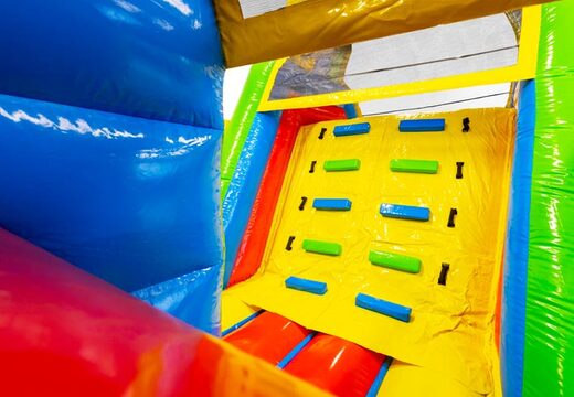 Comprar 13 metros larga pista americanas inflable en tema Cómic para niños. Ordene pistas americanas inflables ahora en línea en JB Hinchables España