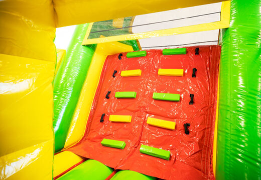 Ordene 13 metros Pista americana inflable en tema Selva para niños. Compre pistas americanas inflables ahora en línea en JB Hinchables España