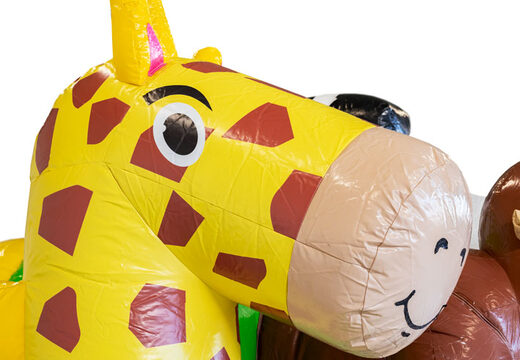 Pide castillo hinchable Mini Multiplay con tema Jungle para niños. Comprar castillos hinchables en JB Hinchables España