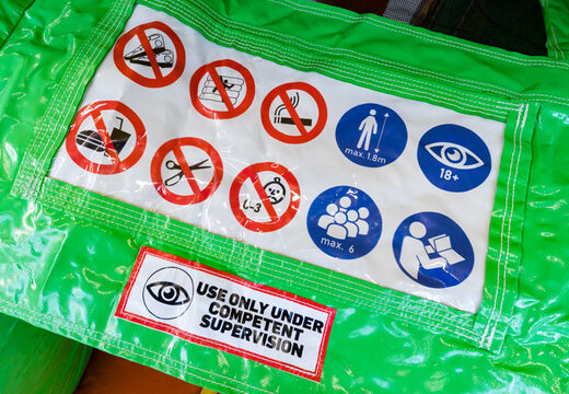 Comprar Mini Castillo Hinchable Multijuegos Hinchable con tema León para niños. Castillos hinchables a la venta en JB Hinchables España