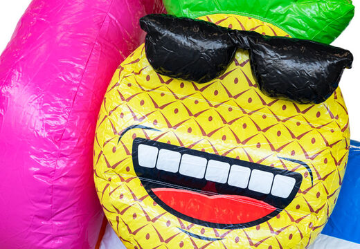 Comprar castillo hinchable Mini Multiplay tema Flamingo para niños. Castillos hinchables a la venta en JB Hinchables España