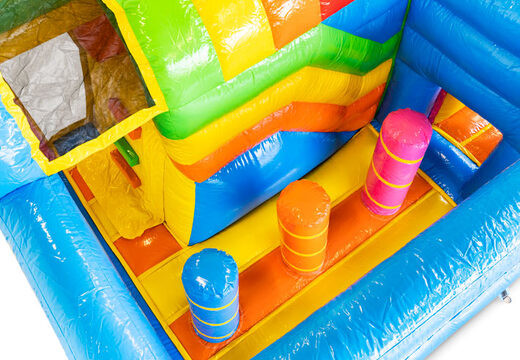 Compra el castillo hinchable Mini Multiplay Unicornio para tus hijos. Ordene los saltadores inflables en JB Hinchables España