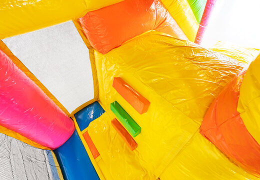 Ordene el castillo hinchable Mini Multiplay Unicornio para sus hijos. Hinchables inflables a la venta en JB Hinchables España