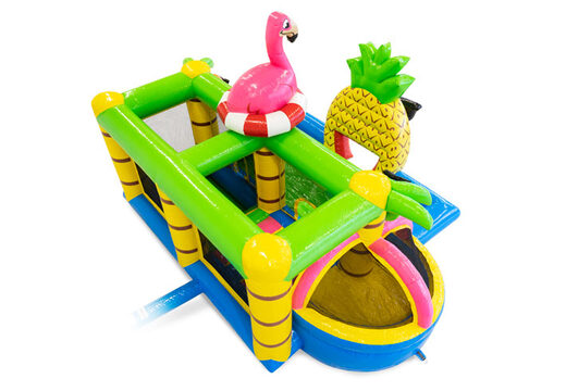 Comprar Castillo hinchable Flamingo para niños. Pide castillos hinchables online en JB Hinchables España