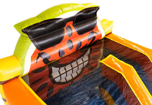 Compra Cojín de aire Multi Slide con tobogán en temática caribeña para tus hijos. Ordene cojines de aire inflables en línea ahora en JB Hinchables España