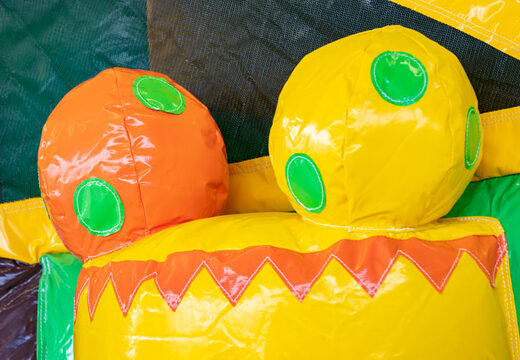 Ordene el castillo hinchable multi box hinchable dino