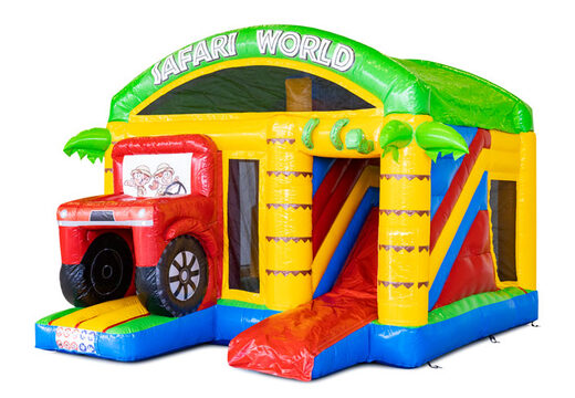 Pide safari hinchable de castillo hinchable multi box