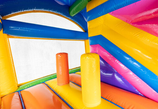 Fiesta de verano de castillo hinchable de caja múltiple inflable a la venta