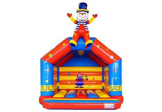 Compra tu castillo hinchable con temática de circo y payaso en JB Hinchables