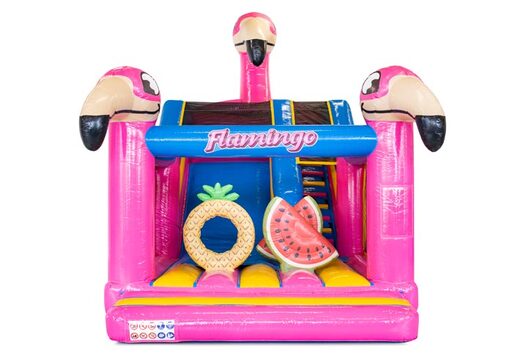 Comprar Castillo Hinchable Multi Tobogán Flamingo en JB Inflatables