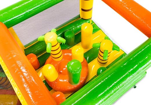 Componente de circuito de obstáculos Pillar Dodger, tema de la jungla