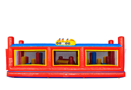 Módulo de pista de obstáculos tema montaña rusa esquivador de pilares