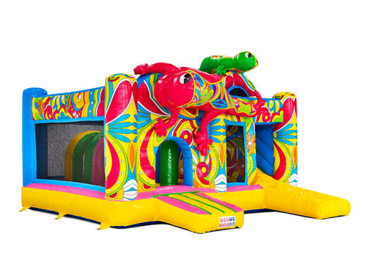 Lado del Multiplay Ibiza rosa verde salamandras