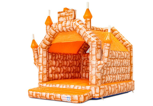 Pedir el castillo hinchable estándar Orange Brick en línea en JB