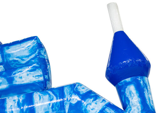 Torre azul del castillo hinchable estándar Blue Brick