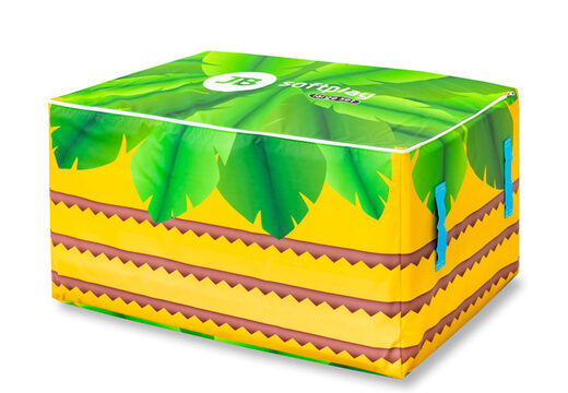 Caja para guardar el softplay en el tema Jungle dino a la venta en JB