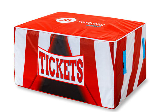 Caja para almacenar el conjunto de softplay en el tema montaña rusa en venta en JB