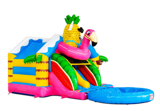 Compra online un castillo inflable Slide Combo con figuras en 3D y un tobogán