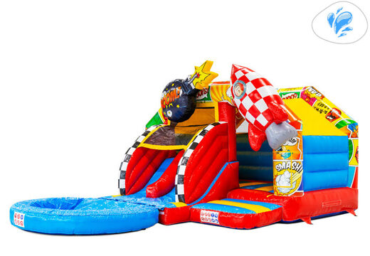 Compra el Combo Slide Doubleslide con piscina en JB